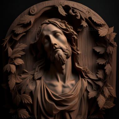 3D model st jesus (STL)